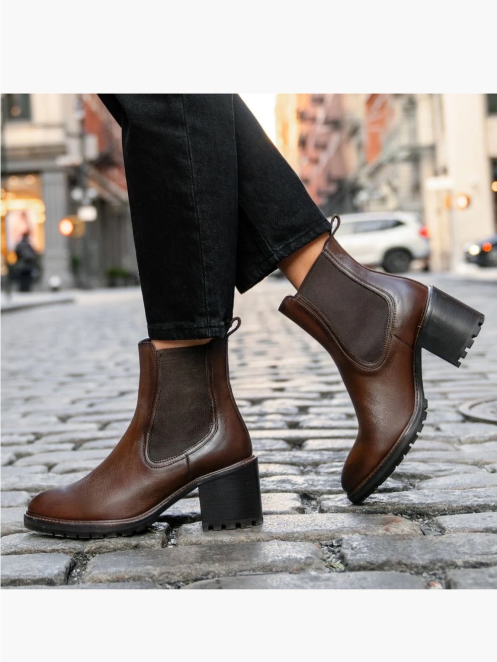 Thursday Boot Company Knockout Brown Chelsea Ankle Boots Size 10
